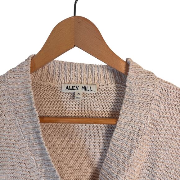 Alex Mill Women's Long Line Knit Cardigan Size Medium - Picture 4 of 5